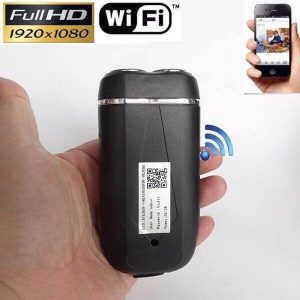 Spy-camera-security-Rasoir électrique caméra espion HD-122,37 € Livraison gratuite