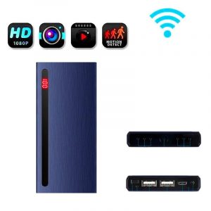 Spy-camera-security-Power bank avec caméra HD Wifi-111,42 € Livraison gratuite