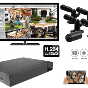 Spy-camera-security-Pack de surveillance 1.3 MP avec caméras miniature espion H.264-287,15 € Livraison gratuite