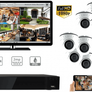 Spy-camera-security-Ensemble vidéosurveillance 8 caméras 2MP vision de nuit-556,64 € Livraison gratuite