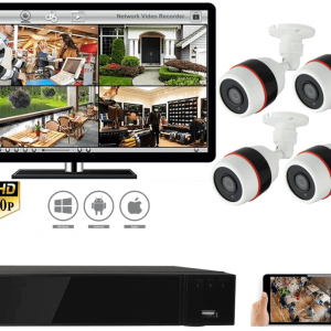 Spy-camera-security-Kit de surveillance 4 caméras 5MP vision de nuit-649,57 € Livraison gratuite
