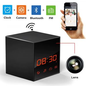 Spy-camera-security-Caméra réveil 720P Wi-Fi-138,46 € Livraison gratuite