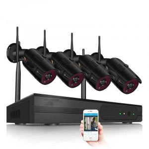 Spy-camera-security-Kit enregistreur 4 caméras Wifi 1080P H.264-444,20 € Livraison gratuite